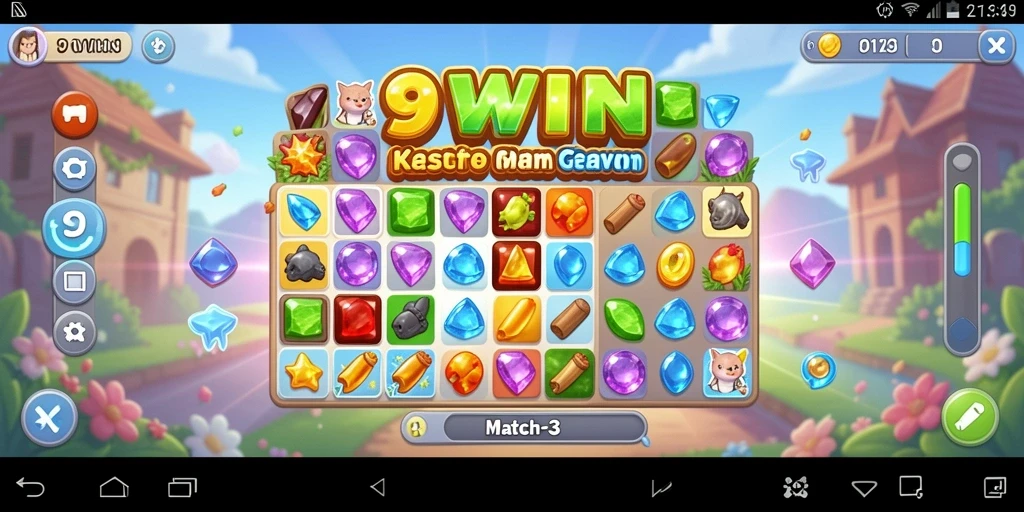Tampilan gameplay 9WIN yang menarik dan penuh warna.