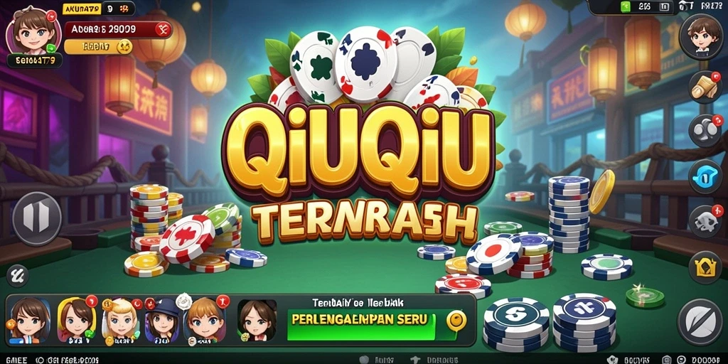 Tampilan gameplay QiuQiu yang menarik di AKURAT79.