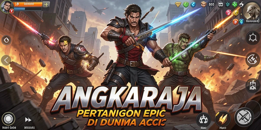 Gameplay intens dan grafis menakjubkan di ANGKARAJA.