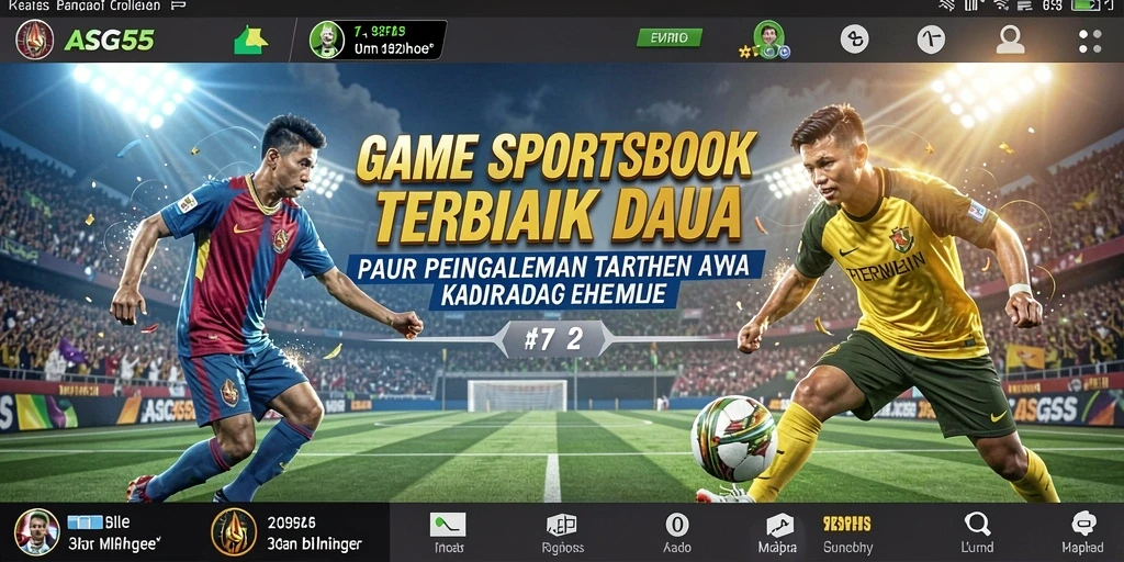 Tangkapan layar utama ASG55 menampilkan antarmuka taruhan yang menarik dan interaktif.