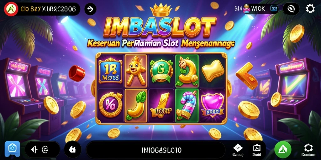 Tampilan screenshot gameplay IMBASLOT yang menarik dan seru.