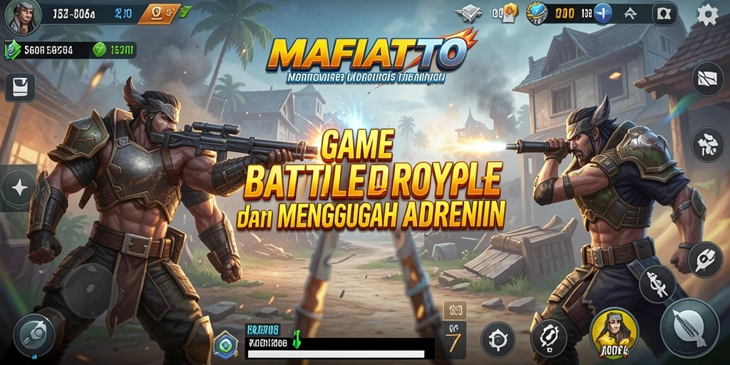 Tangkapan layar gameplay menampilkan aksi seru dalam MAFIATOTO.