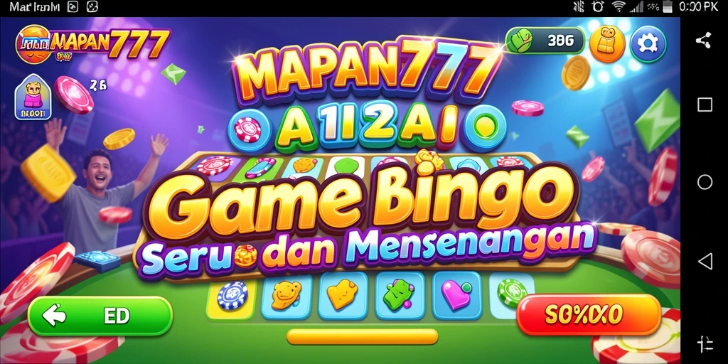 Tampilan gameplay Bing di MAPAN777 yang menarik dan interaktif.