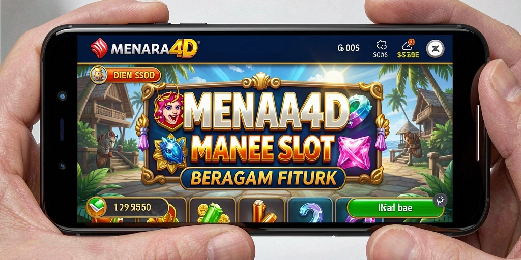 Gameplay seru dalam MENARA4D dengan grafis memukau.