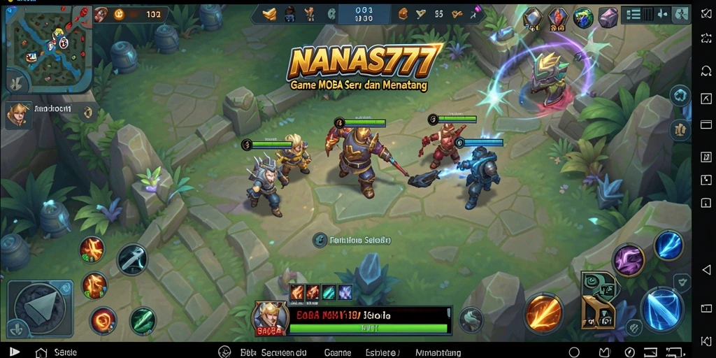 Tangkapan layar gameplay seru dalam NANAS777 dengan aksi seru.