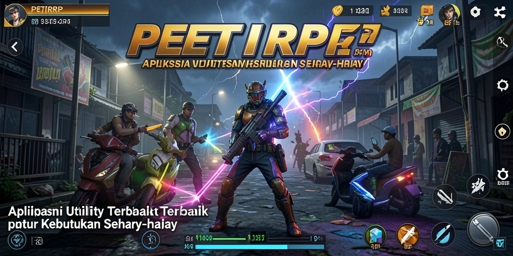 Tampilan antarmuka utama aplikasi PETIRRP yang intuitif dan user-friendly.