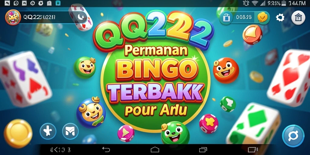 Tampilan menarik dari gameplay Bingo di QQ222.