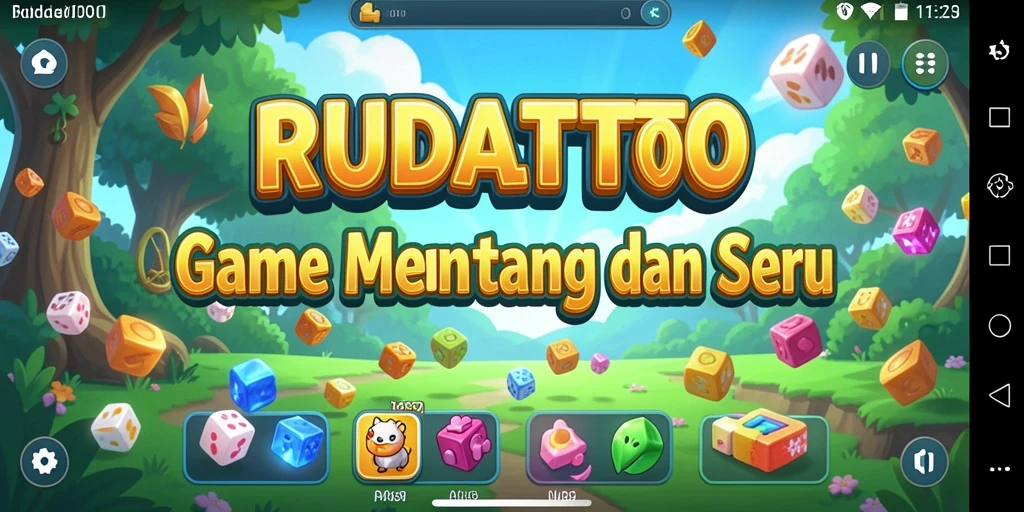 Screenshot RUDALTOTO menampilkan gameplay seru dan tantangan puzzle.