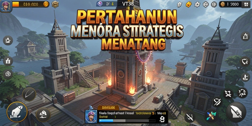 Gambaran gameplay seru dari permainan Tower Defense VT38